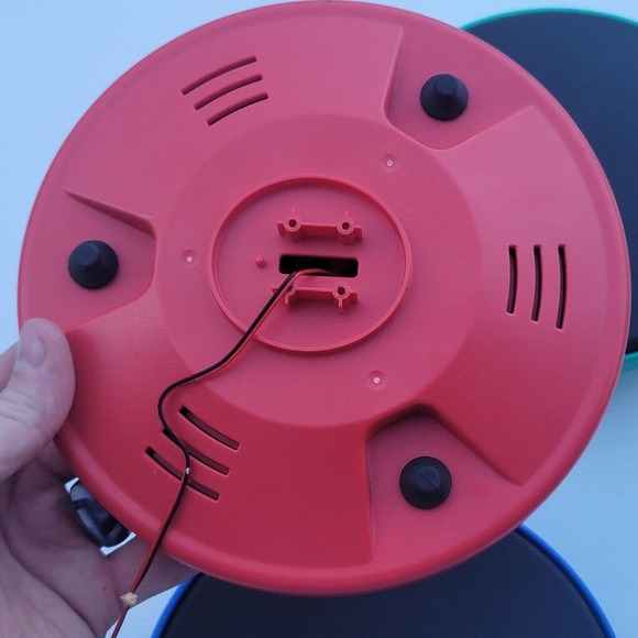 Band Hero Guitar Hero WOR Drum Set Replacement Parts Drum Pads Wii 95521808 - Picture 9 of 13